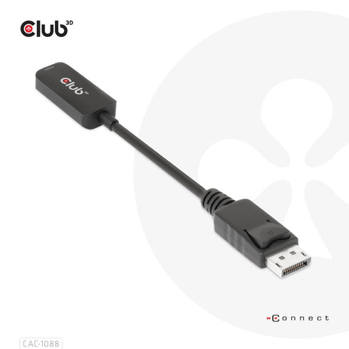 Club3D - CAC-1088 - HDMI TO DISPLAYPORT ADAPTER - Digital3d.com.au